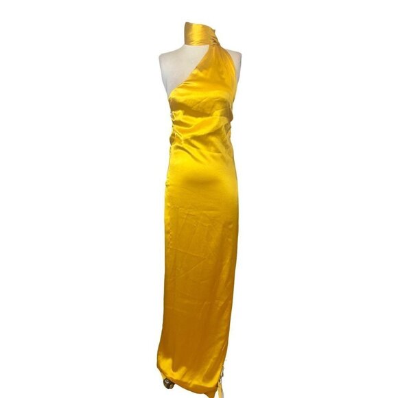 NWT Khalil’s Kara yellow maxi dress - Picture 5 of 11